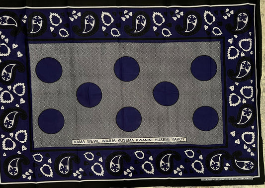 017- Kama wewe wajua kusema kwanini husemi yako? (Kanga)